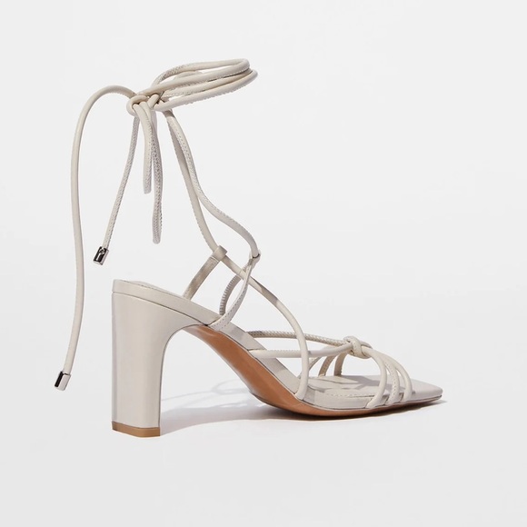Jonathan Simkhai Heeled Wrap Sandal - Picture 4 of 4